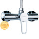 AQUATICA Змішувач HK Ø35 для душа HK-1D130C (9732300)