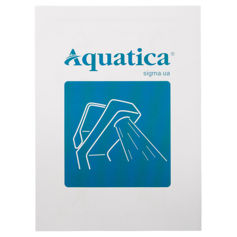 AQUATICA Змішувач s33 Ø40 для раковини литий на шпильці (9733000)