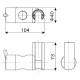 Hansgrohe Unica`S Тримач, (97651000)