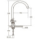AQUATICA Змішувач PL 1/2