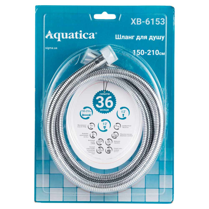 AQUATICA Шланг для душа 1/2