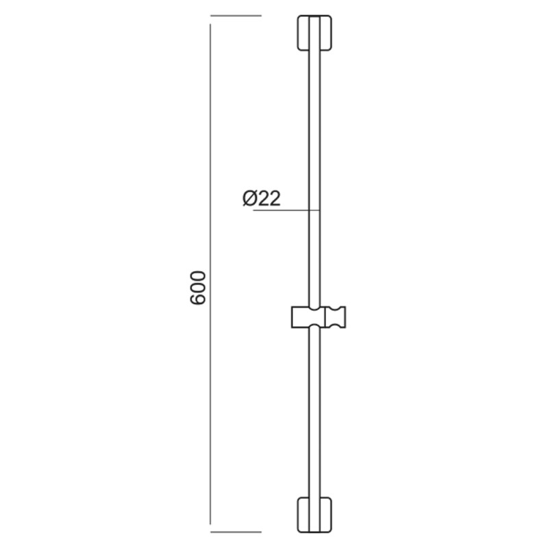 AQUATICA Душова стійка з душовим комплектом (65A) (9792165)