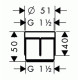 Hansgrohe Подовжувач, (98806000)