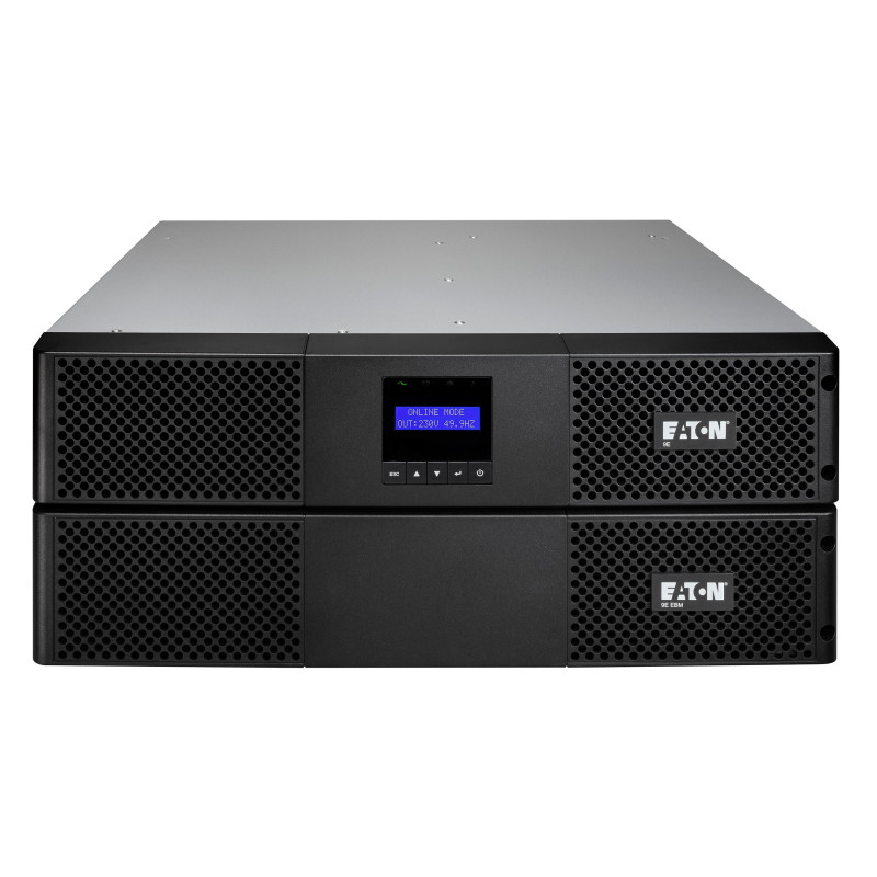 Eaton Джерело безперебійного живлення 9E, 1000VA/900W, RM 2U, LCD, USB, RS232, 4xC13 (9E1000IR)