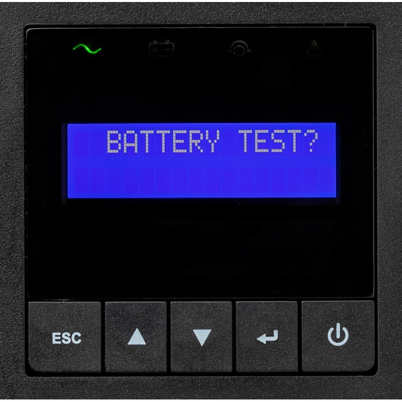 Eaton Джерело безперебійного живлення 9E, 2000VA/1800W, RM 2U, LCD, USB, RS232, 6xC13 (9E2000IR)