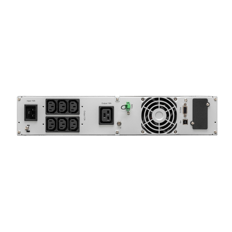 Eaton Джерело безперебійного живлення 9E, 3000VA/2700W, RM 2U, LCD, USB, RS232, 6xC13, 1xC19 (9E3000IR)