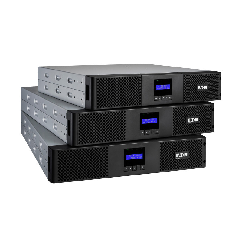 Eaton Джерело безперебійного живлення 9E, 3000VA/2700W, RM 2U, LCD, USB, RS232, 6xC13, 1xC19 (9E3000IR)