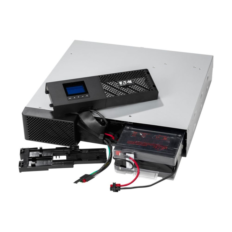 Eaton Джерело безперебійного живлення 9SX, 1000VA/900W, RM 2U, LCD, USB, RS232, 6xC13 (9SX1000IR)