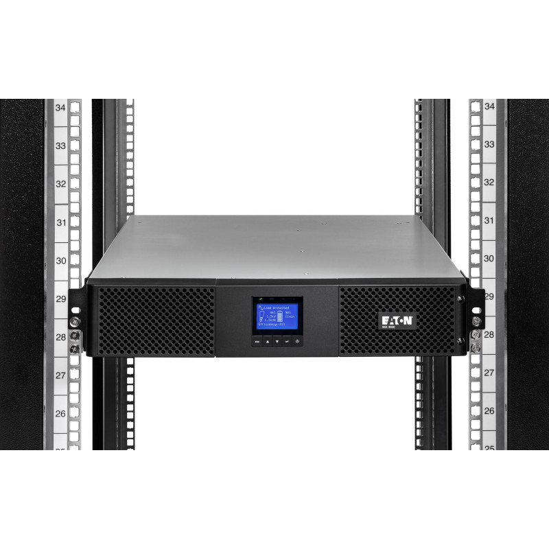 Джерело безперебійного живлення Eaton 9SX, 1500VA/1350W, RM 2U, LCD, USB, RS232, 6xC13 (9SX1500IR)