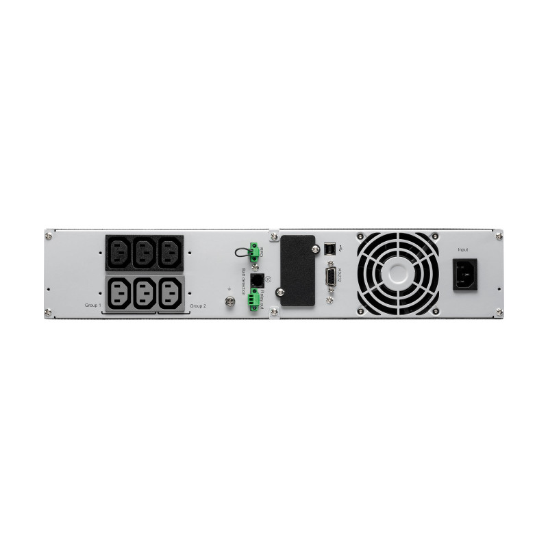 Джерело безперебійного живлення Eaton 9SX, 1500VA/1350W, RM 2U, LCD, USB, RS232, 6xC13 (9SX1500IR)