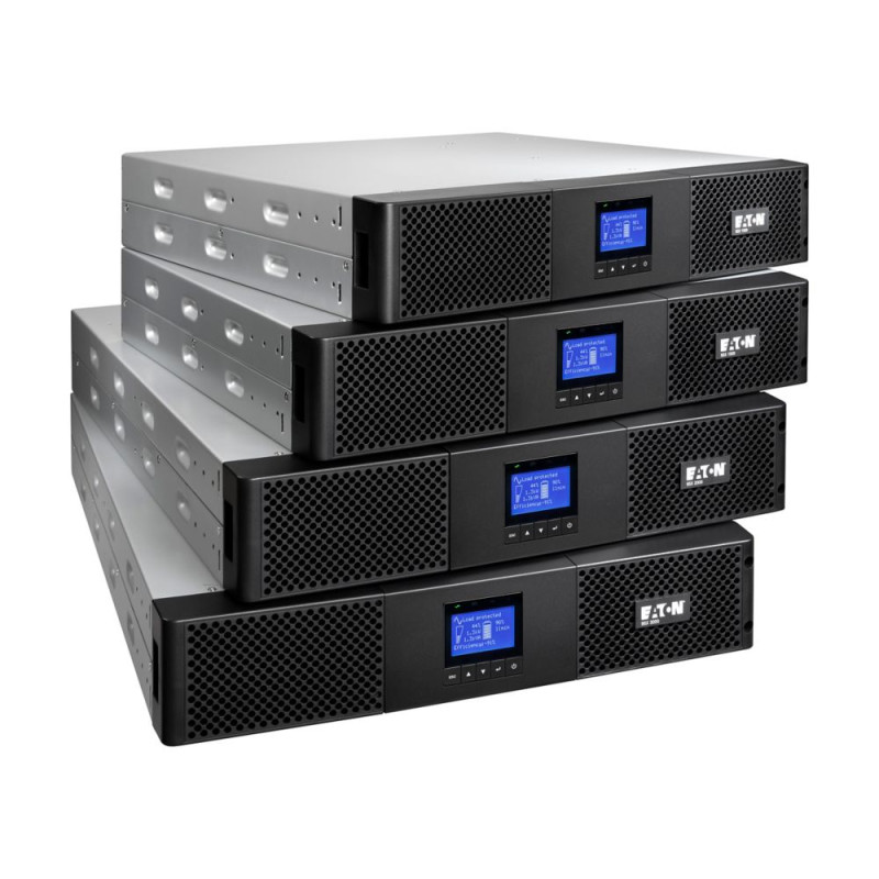 Джерело безперебійного живлення Eaton 9SX, 2000VA/1800W, RM 2U, LCD, USB, RS232, 8xC13 (9SX2000IR)