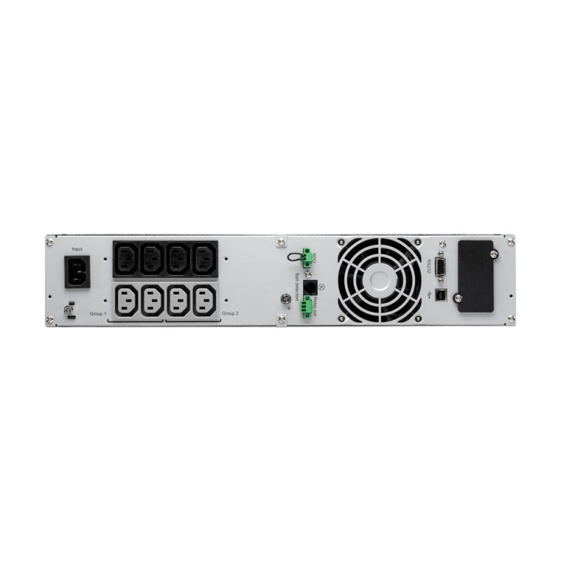 Джерело безперебійного живлення Eaton 9SX, 2000VA/1800W, RM 2U, LCD, USB, RS232, 8xC13 (9SX2000IR)