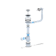 ANI-plast Сифон для кухонної мийки A0145S, 3 1/2