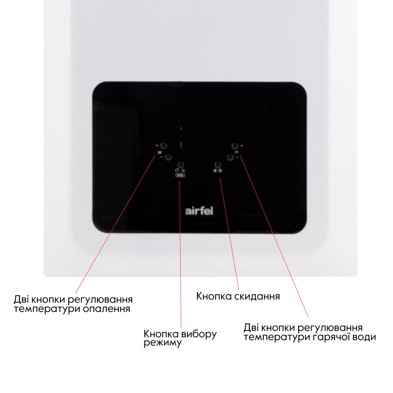 Котел газовий Airfel Optimum Premix 42 кВт SD00057009