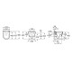 ROCA INSPIRA ROUND Rimless унитаз подвесной CPT 37*48*44см, горизонтальный выпуск, без сиденья, цвет кофе, (A346528660)