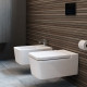 ROCA INSPIRA Square унiтаз 370*560*440мм, пiдвiсний, квадратний, Rimless, горизонтальний випуск, (A346537000)