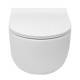 ROCA MERIDIAN Rimless унiтаз пiдвiсний CPT, в комплектi з сидiнням Urea/DuroplastSlim, slow closing, (A34H242000)