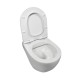 ROCA MERIDIAN Rimless унiтаз пiдвiсний CPT, в комплектi з сидiнням Urea/DuroplastSlim, slow closing, (A34H242000)