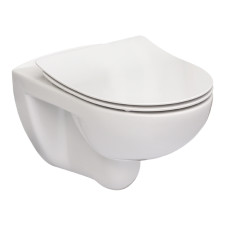 ROCA Victoria Rimless унітаз підвісний з кришкою slim slow-closing, (A34H398000)