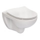 ROCA Victoria Rimless унітаз підвісний з кришкою slim slow-closing, (A34H398000)