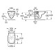 ROCA DEBBA Round Rimless унітаз підвісний, з сидінням Slim slow closing, (A34H992000)