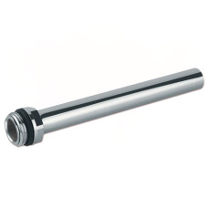 Carlo Poletti Трубка для під`єднання сантехприладів Ø1/2″ x Ø15 L=140 мм ХРОМ (A42700CB)