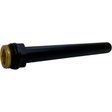Carlo Poletti Трубка для під`єднання сантехприладів Ø1/2″ x Ø15 L=140 мм BLACK MATTE (A42700E9005O)