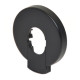 Carlo Poletti Накладка декоративна розбірна (пластик) Ø45 x 15 мм BLACK MATTE (A56955EFS9005O)