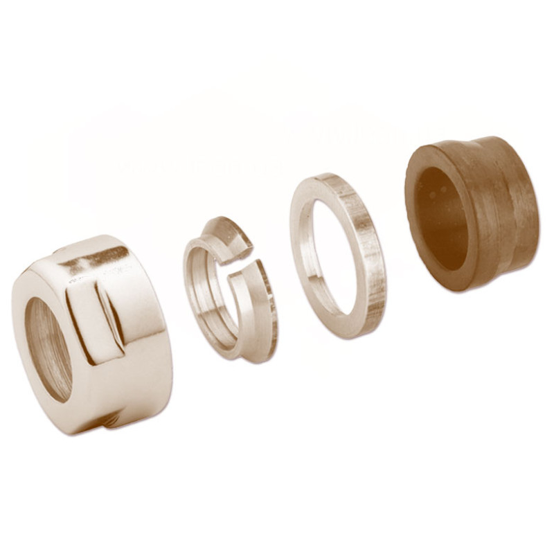 Carlo Poletti Гайка для мідної труби Ø15 мм x 24-19 BRUSH COPPER (A58409I)