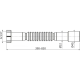 ALCA PLAST сифон A750 Гофра 1 1/4*32/40 390-830 (A750)