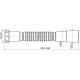 ALCA PLAST сифон A770 Гофра 1 1/2*40/50 390-840 {100/90} (A770)