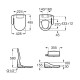 ROCA Multiclean 2.2 Round Advance кришка-біде, (A804001001)
