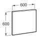 ROCA VICTORIA BASIC дзеркало 60см, (A812326406)