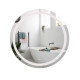 ROCA IRIDIA дзеркало 80*3,7*80см, кругле, з круговою LED-пiдсвiткою та системою антизапотiвання, (A812337000)