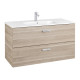 ROCA VICTORIA BASIC тумба з умивальником 100см, колiр береза, (A855851422)