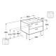 ROCA VICTORIA BASIC тумба з умивальником 60см, колiр береза, (A855854422)