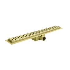 Душевой трап из нержавеющей стали SUS304 Koer FD35-70x800-Brushed Gold (AC0719)
