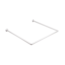 Штанга для шторки П-подібна універсальна Mixxus CRA-U-90x90x90 90x90x90cm, 90x180cm, 270cm (алюміній) (БЛІСТЕР) (AC3593)