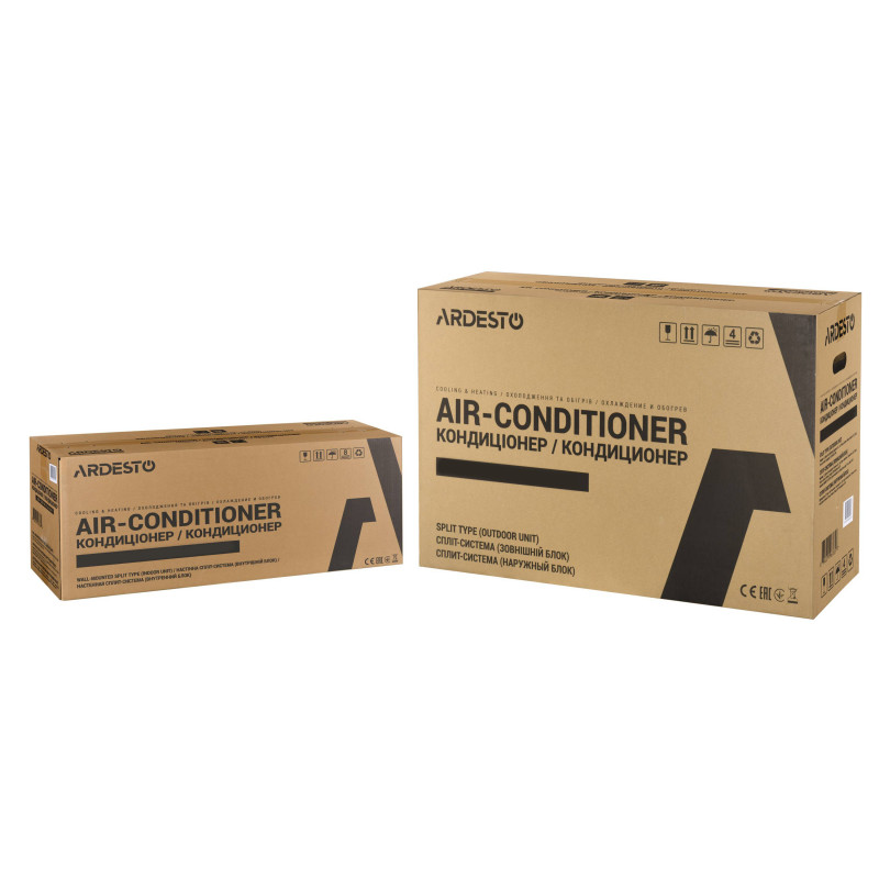 ARDESTO Кондиціонер ACM-24ERP-R32-WF-AG-S, 70 м2, ERP інвертор, A++/A+, до -20°С, Wi-Fi, R32, білий (ACM-24ERP-R32-WF-AG-S)