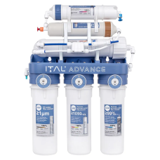ITAL осмоси Осмос ITAL Advance 6-75M (6 ступенів, без помпи, мембрана DUPONT 75 галон) (ADV-RO6-75M) (ADV-RO6-75M)