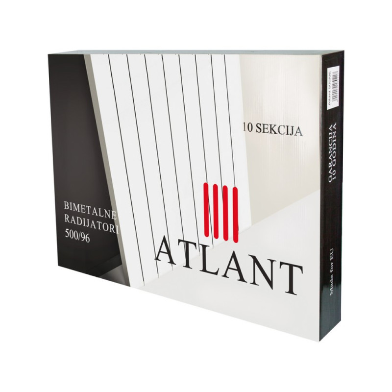 Thermo Alliance Радіатор біметалічний Bi-Ferrum 500х96 мм (1,28 кг секція) AE50096B