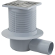 ALCA PLAST сифон APV31 Трап 105*105/50 нерж. бок. з гідрозатвором SMART {20} (APV31)