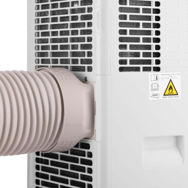 Кондиціонер мобільний ARDESTO CoolFlex 25м2 on/off 9000BTU 2.5кВт A/- R290 білий (ARD-ACM09)
