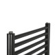 Betatherm Электрический полотенцесушитель BE 500x969 черный, правый (BE 50100 9005M)