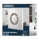 ARDESTO Витяжний вентилятор BFO-100W 15 Вт, 80 м3/г, 2400 об./хв., 33 дБ, білий (BFO-100W)