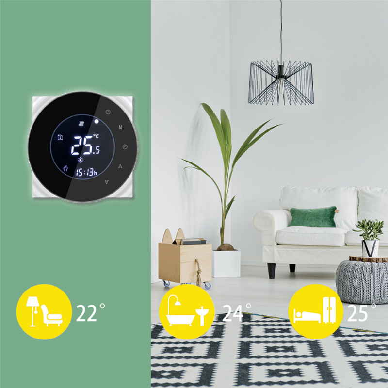 Thermo Alliance Провідний тиждневий термостат с WiFi BHT-6000-GALW
