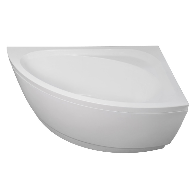 IMPRESE BLATNA ванна 150*90*49см асиметрична права, без ніжок, акрил 6мм, (BLATNA150R)