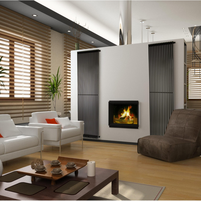 Betatherm Дизайнерский вертикальный радиатор Metrum 1800мм/465мм (BM6 1180-30/15 9005M 99)