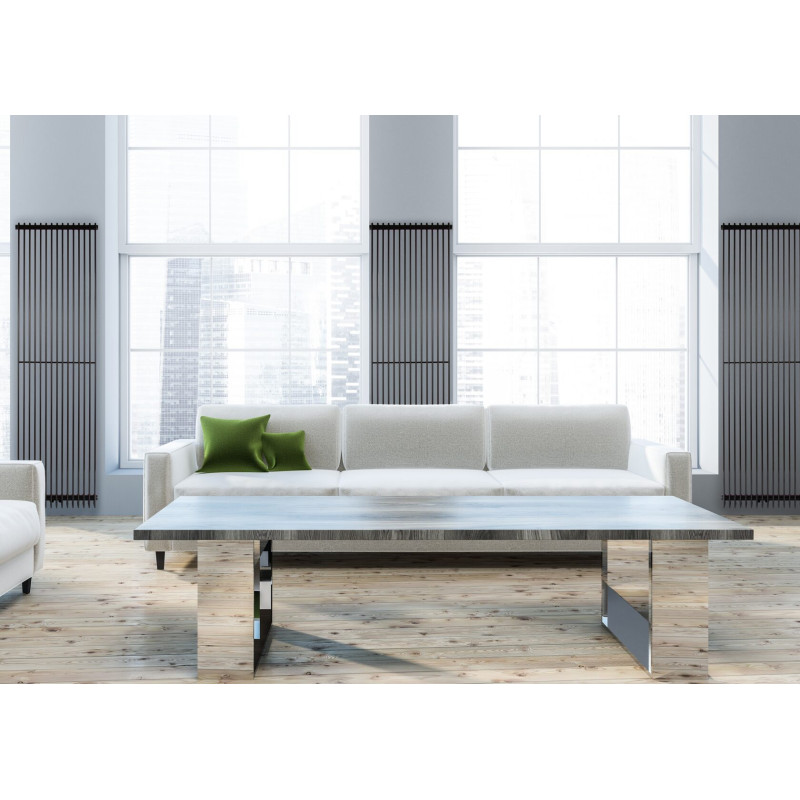 Betatherm Дизайнерский вертикальный радиатор Metrum 1800мм/465мм (BM6 1180-30/15 9005M 99)