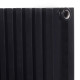 Betatherm Трубчатый радиатор Quantum BQ 2 500X845 черный (BQ 2050/21 9005M 88)